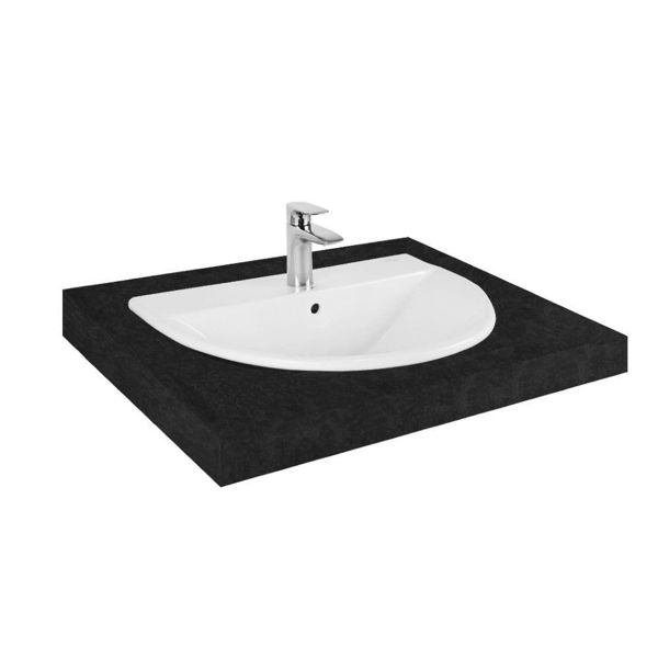 Ảnh của Chậu rửa mặt TOTO dương vành màu trắng L946CR