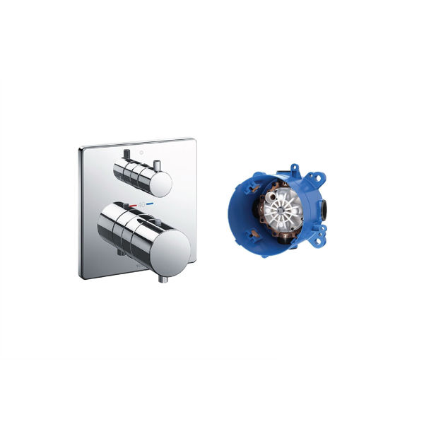Ảnh của Van điều chỉnh nhiệt độ 2 đường nước ra TBV02404B/TBN01001B