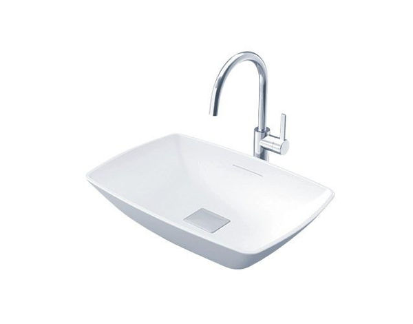 Ảnh của Chậu đặt trên bàn nhựa cao cấp FRP PJS02WE#GW