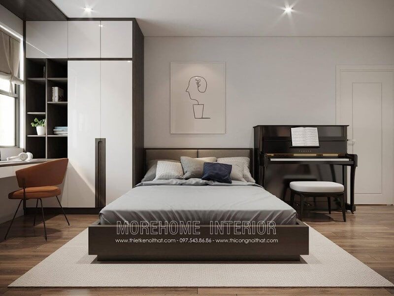 Bố trí phòng ngủ của con đẹp, gọn gàng, ngăn nắp